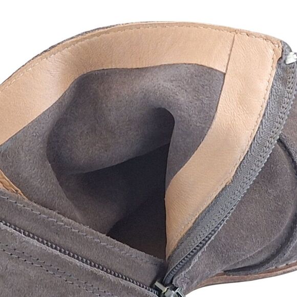 UGG Valencia Peep Toe Booties 1095391 women's size 7 Sandal Bootie Shootie Brown - Picture 6 of 16